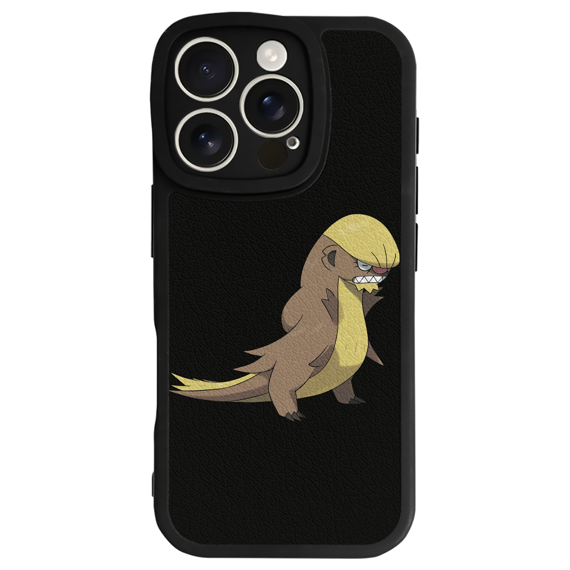 （画像用） ポケットモンスター Pokémon 【iPhone 16シリーズ対応】シリコンスマホケース（レザー調） 材質：シリコン